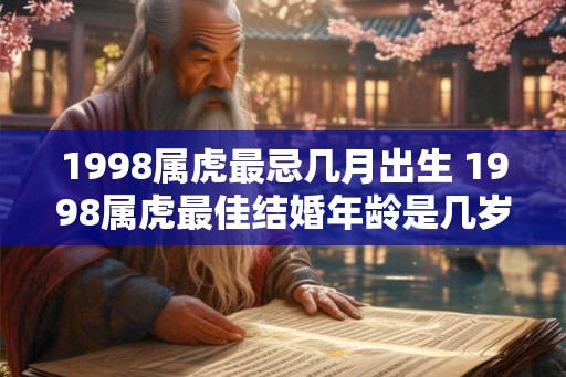 1998属虎最忌几月出生 1998属虎最佳结婚年龄是几岁