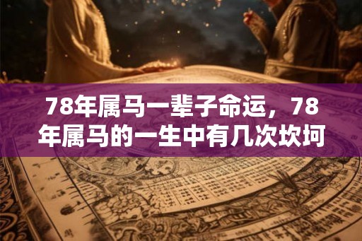 78年属马一辈子命运，78年属马的一生中有几次坎坷