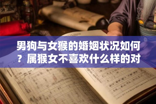 男狗与女猴的婚姻状况如何？属猴女不喜欢什么样的对象？