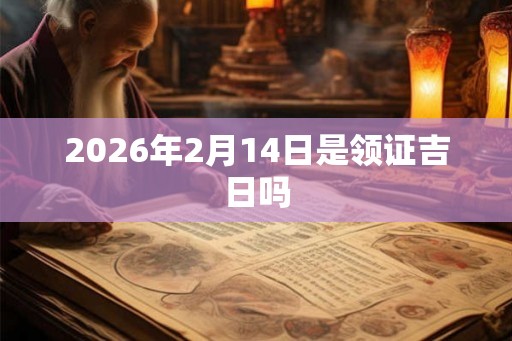 2026年2月14日是领证吉日吗