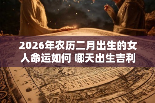 2026年农历二月出生的女人命运如何 哪天出生吉利