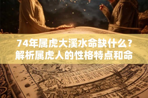 74年属虎大溪水命缺什么？解析属虎人的性格特点和命运走向