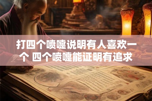 打四个喷嚏说明有人喜欢一个 四个喷嚏能证明有追求者吗 打四个喷嚏说明有人喜欢一个 四个喷嚏能证明有追求者吗