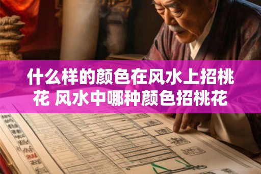 什么样的颜色在风水上招桃花 风水中哪种颜色招桃花 什么样的颜色在风水上招桃花 风水中哪种颜色招桃花