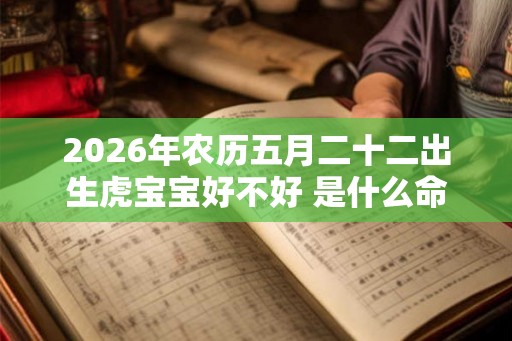 2026年农历五月二十二出生虎宝宝好不好 是什么命