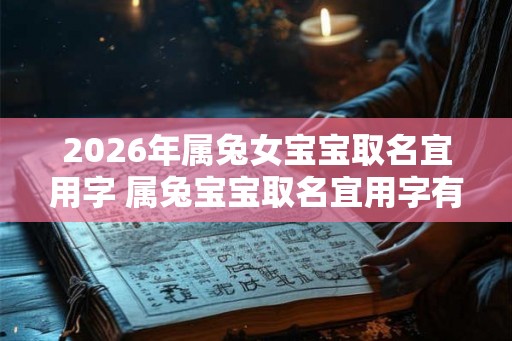 2026年属兔女宝宝取名宜用字 属兔宝宝取名宜用字有哪些