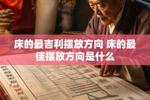 床的最吉利摆放方向 床的最佳摆放方向是什么 床的最吉利摆放方向 床的最佳摆放方向是什么