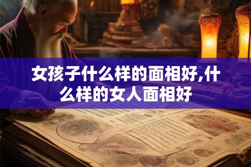 女孩子什么样的面相好,什么样的女人面相好