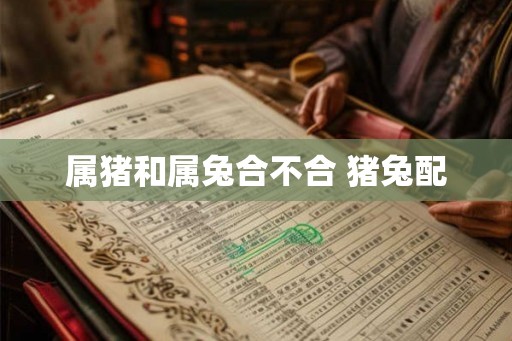属猪和属兔合不合 猪兔配 属猪和属兔合不合 猪兔配