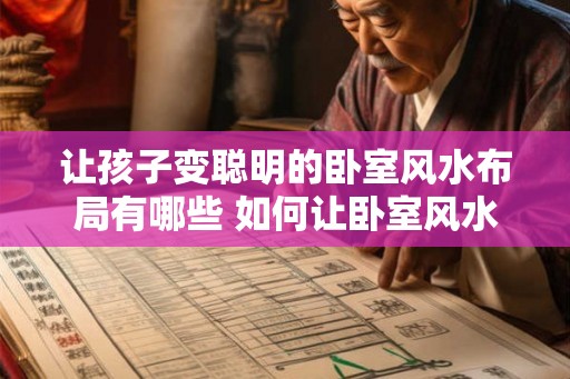让孩子变聪明的卧室风水布局有哪些 如何让卧室风水布局让孩子变聪明 让孩子变聪明的卧室风水布局有哪些 如何让卧室风水布局让孩子变聪明