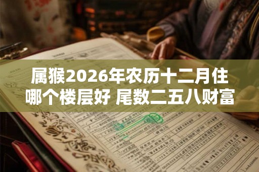 属猴2026年农历十二月住哪个楼层好 尾数二五八财富多