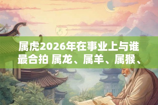 属虎2026年在事业上与谁最合拍 属龙、属羊、属猴、属鸡