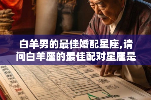 白羊男的最佳婚配星座,请问白羊座的最佳配对星座是什么? 白羊男的最佳婚配星座,请问白羊座的最佳配对星座是什么?
