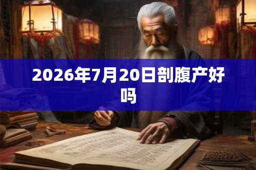 2026年7月20日剖腹产好吗