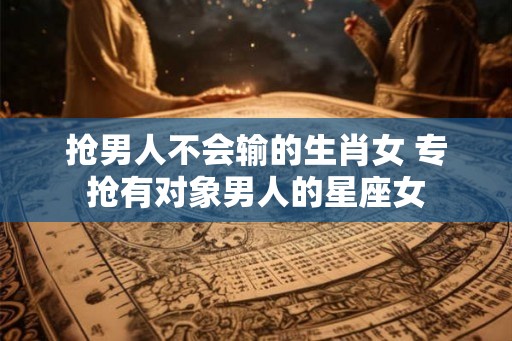 抢男人不会输的生肖女 专抢有对象男人的星座女