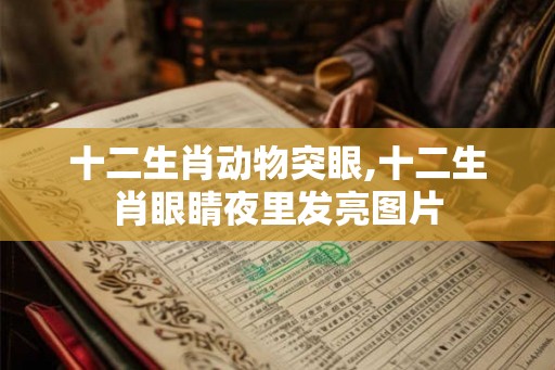 十二生肖动物突眼,十二生肖眼睛夜里发亮图片 十二生肖动物突眼,十二生肖眼睛夜里发亮图片