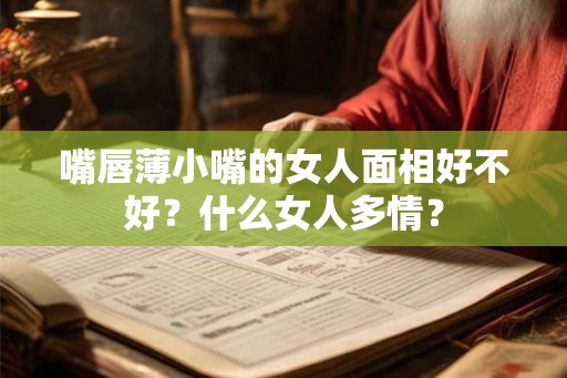嘴唇薄小嘴的女人面相好不好？什么女人多情？