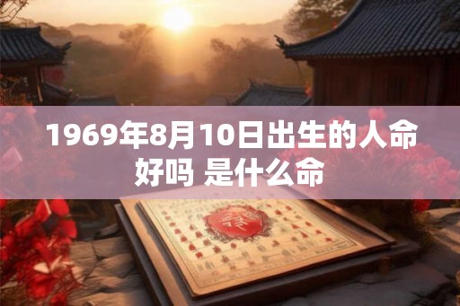 1969年8月10日出生的人命好吗 是什么命
