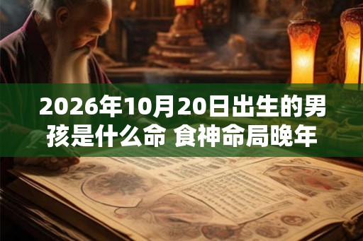 2026年10月20日出生的男孩是什么命 食神命局晚年运好