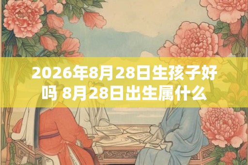 2026年8月28日生孩子好吗 8月28日出生属什么