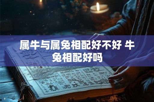 属牛与属兔相配好不好 牛兔相配好吗