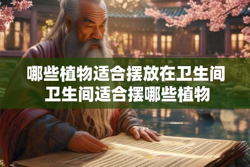 哪些植物适合摆放在卫生间 卫生间适合摆哪些植物