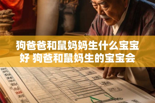 狗爸爸和鼠妈妈生什么宝宝好 狗爸和鼠妈生的宝宝会是什么