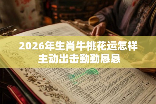 2026年生肖牛桃花运怎样 主动出击勤勤恳恳 2026年生肖牛桃花运怎样 主动出击勤勤恳恳