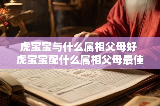 虎宝宝与什么属相父母好 虎宝宝配什么属相父母最佳