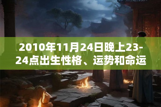 2010年11月24日晚上23-24点出生性格、运势和命运
