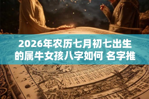2026年农历七月初七出生的属牛女孩八字如何 名字推荐