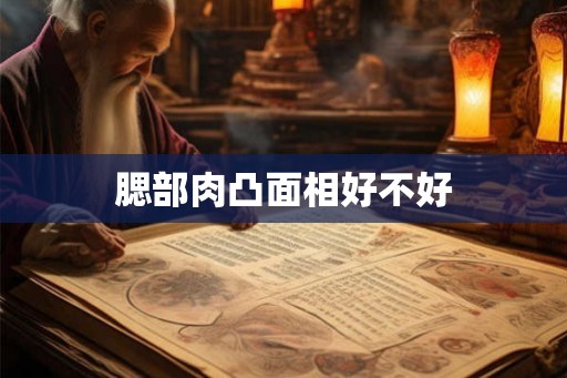 腮部肉凸面相好不好