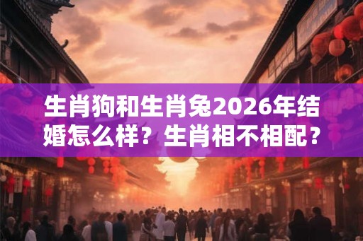 生肖狗和生肖兔2026年结婚怎么样？生肖相不相配？