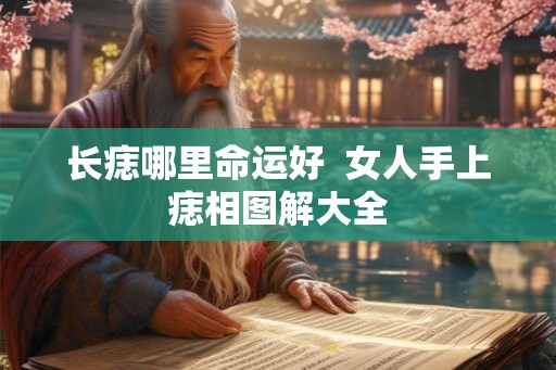 长痣哪里命运好  女人手上痣相图解大全
