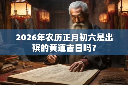 2026年农历正月初六是出殡的黄道吉日吗？