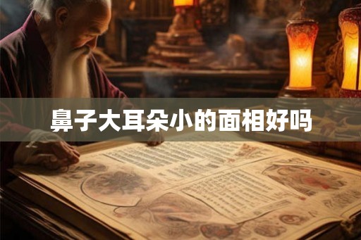 鼻子大耳朵小的面相好吗