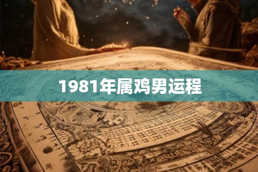 1981年属鸡男运程