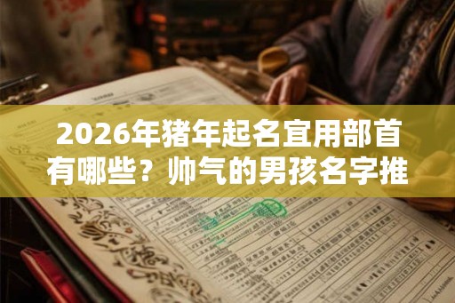 2026年猪年起名宜用部首有哪些？帅气的男孩名字推荐