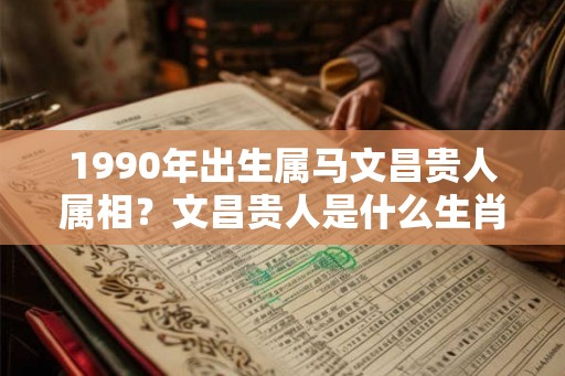 1990年出生属马文昌贵人属相？文昌贵人是什么生肖？