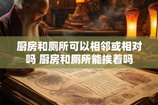 厨房和厕所可以相邻或相对吗 厨房和厕所能挨着吗