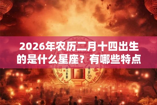 2026年农历二月十四出生的是什么星座?有哪些特点 2026年农历二月十四出生的是什么星座?有哪些特点