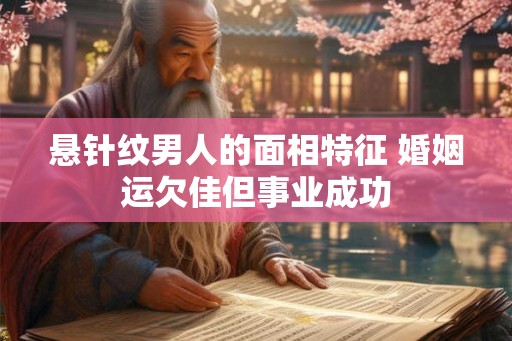 悬针纹男人的面相特征 婚姻运欠佳但事业成功 悬针纹男人的面相特征 婚姻运欠佳但事业成功