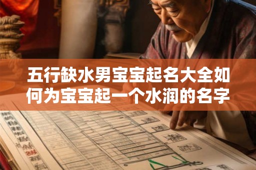 五行缺水男宝宝起名大全如何为宝宝起一个水润的名字？