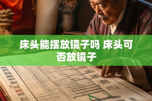 床头能摆放镜子吗 床头可否放镜子 床头能摆放镜子吗 床头可否放镜子