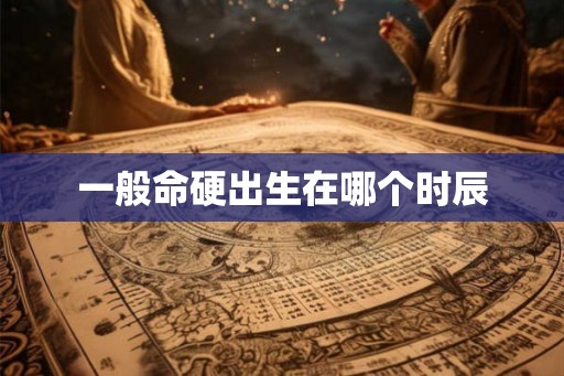 一般命硬出生在哪个时辰
