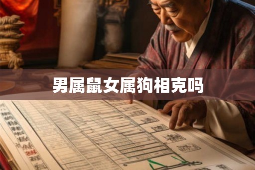 男属鼠女属狗相克吗