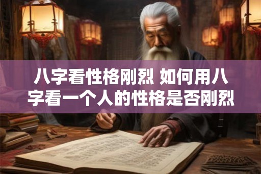 八字看性格刚烈 如何用八字看一个人的性格是否刚烈