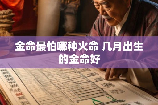 金命最怕哪种火命 几月出生的金命好