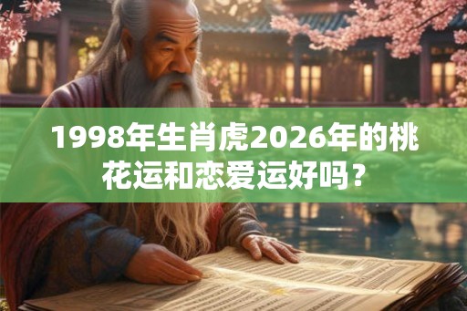 1998年生肖虎2026年的桃花运和恋爱运好吗? 1998年生肖虎2026年的桃花运和恋爱运好吗?