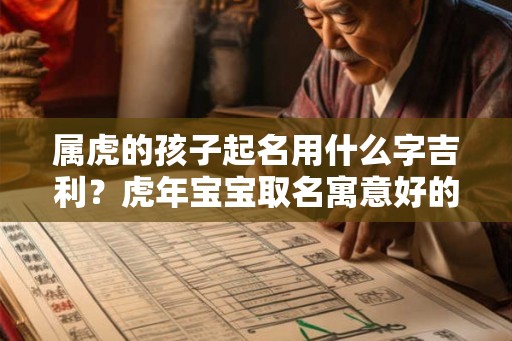 属虎的孩子起名用什么字吉利？虎年宝宝取名寓意好的字推荐